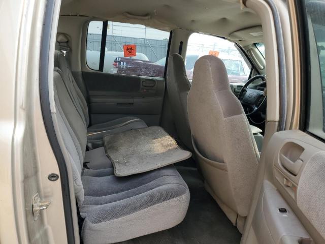 1D7HL48N24S509606 - 2004 DODGE DAKOTA QUAD SLT Beige Foto 10