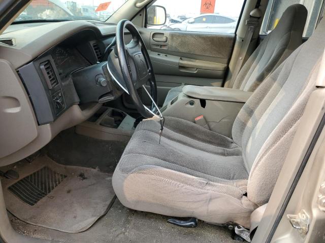 1D7HL48N24S509606 - 2004 DODGE DAKOTA QUAD SLT Beige Foto 7