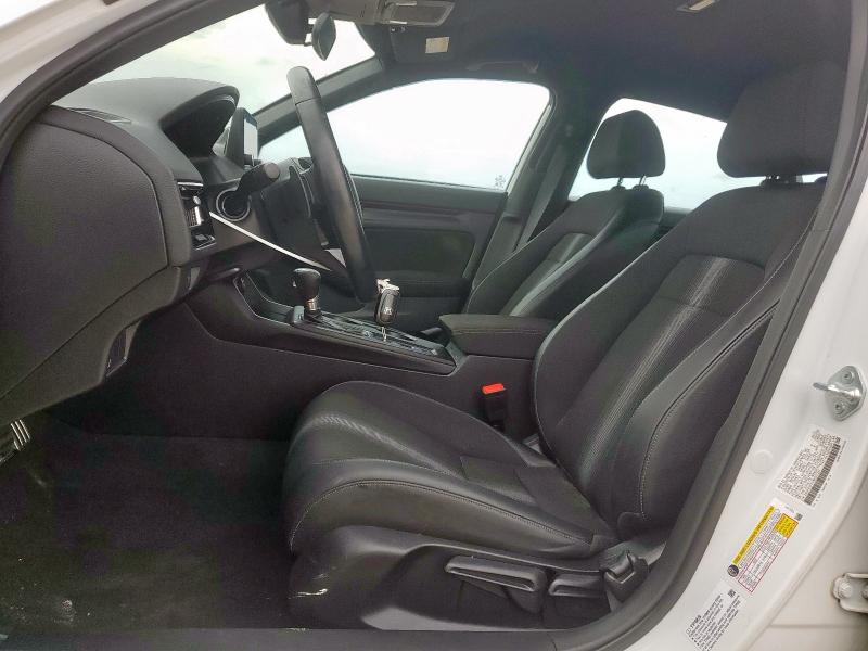 2HGFE2F51NH521257 - 2022 HONDA CIVIC SPORT WHITE photo 7