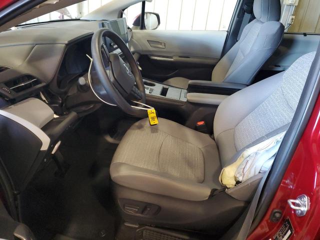 5TDBSKFC3SS176914 - 2025 TOYOTA SIENNA LE Կարմիր լուսանկար 7