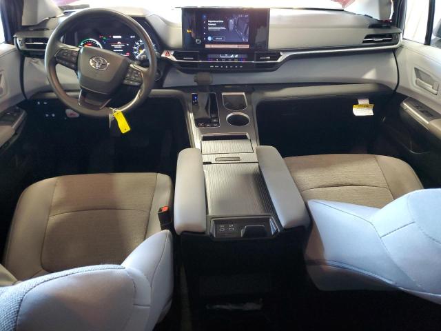 5TDBSKFC3SS176914 - 2025 TOYOTA SIENNA LE Կարմիր լուսանկար 8