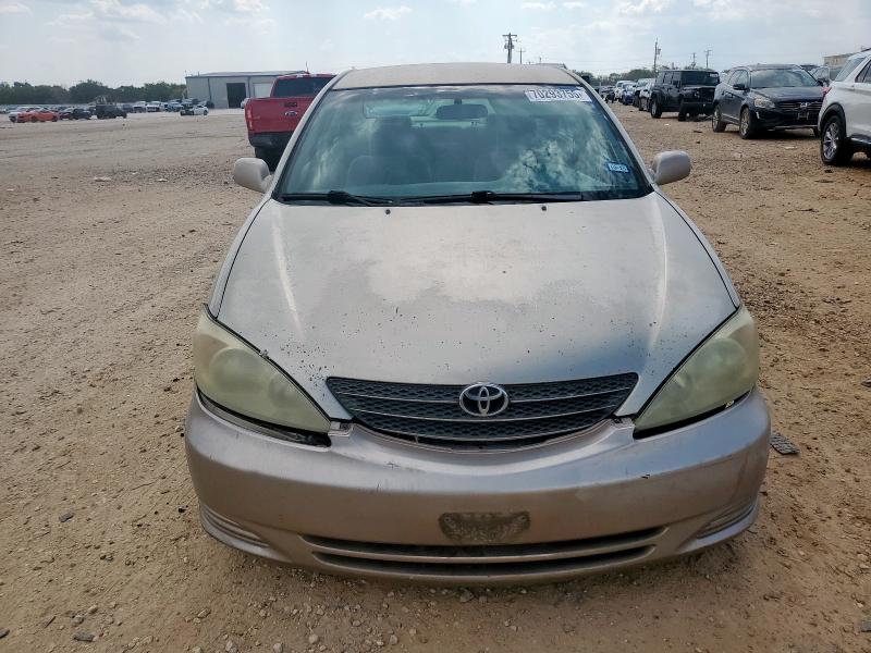 4T1BE32K14U309299 - 2004 TOYOTA CAMRY LE Gold Foto 5