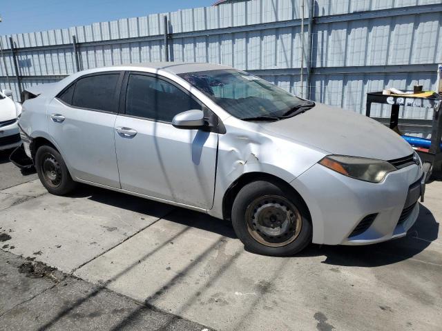 5YFBURHE8EP152476 - 2014 TOYOTA COROLLA L SILVER photo 4