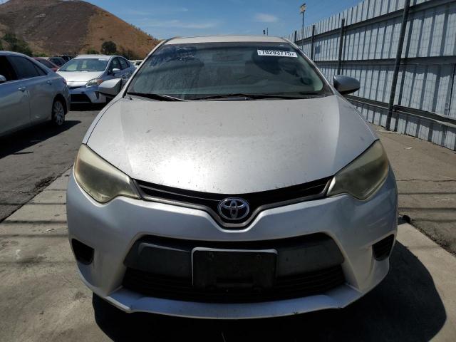 5YFBURHE8EP152476 - 2014 TOYOTA COROLLA L SILVER photo 5