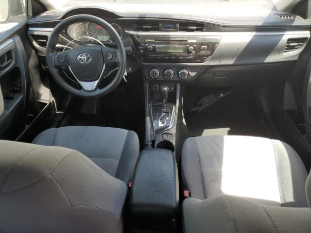 5YFBURHE8EP152476 - 2014 TOYOTA COROLLA L SILVER photo 8