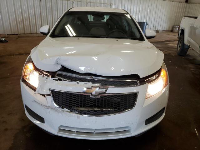 1G1PF5SC3C7377010 - 2012 CHEVROLET CRUZE LT WHITE photo 5