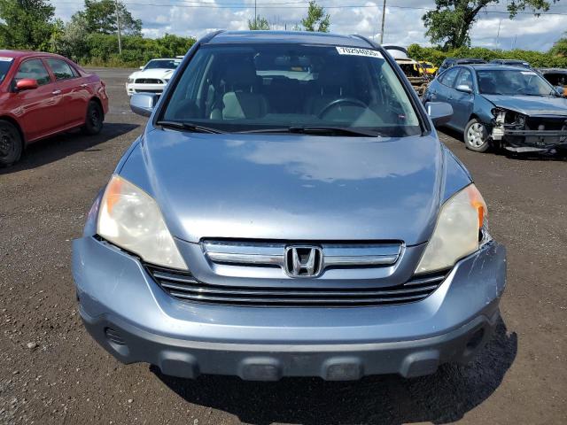 JHLRE38747C046177 - 2007 HONDA CR-V EXL BLUE photo 5