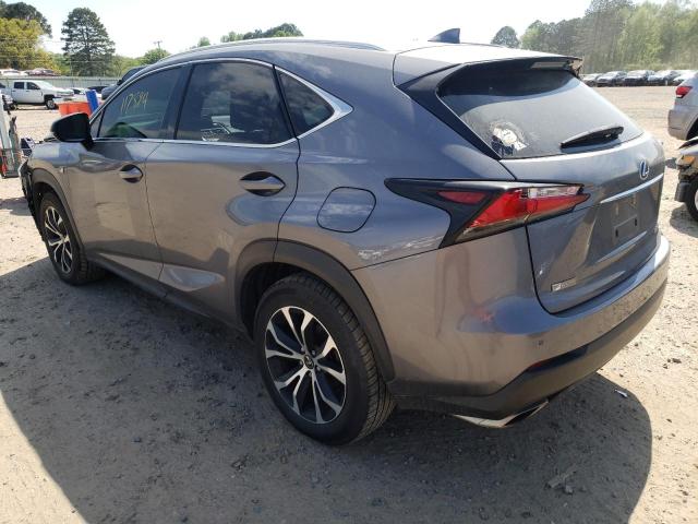 JTJBARBZ4F2011325 - 2015 LEXUS NX 200T GRAY photo 3