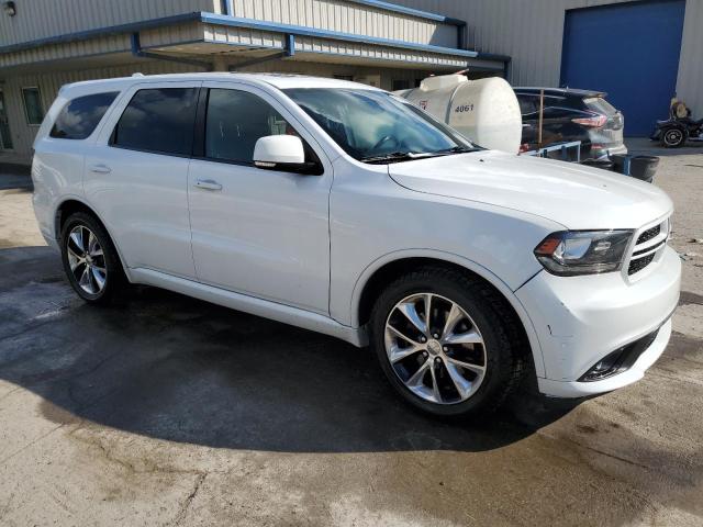 1C4SDJCT0EC495010 - 2014 DODGE DURANGO R/T WHITE photo 4