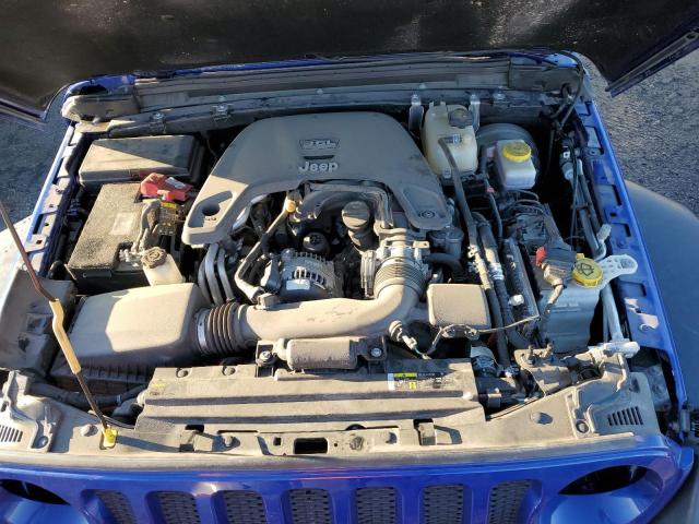 1C4HJXDG8LW334018 - 2020 JEEP WRANGLER U SPORT ლურჯი ფოტო 12