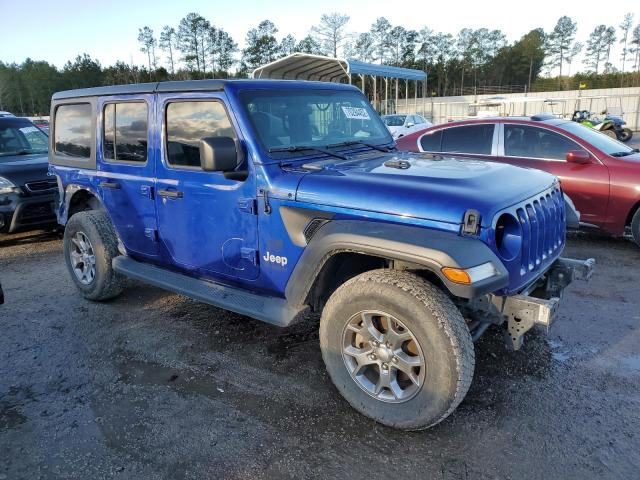 1C4HJXDG8LW334018 - 2020 JEEP WRANGLER U SPORT ლურჯი ფოტო 4