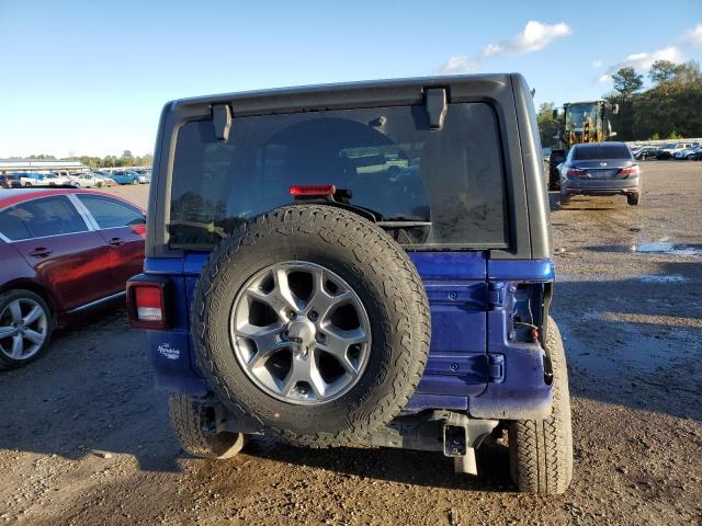 1C4HJXDG8LW334018 - 2020 JEEP WRANGLER U SPORT BLUE photo 6