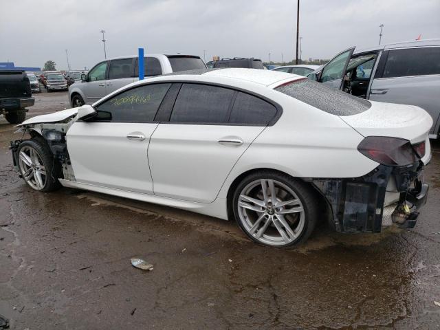 WBA6B2C57FD130069 - 2015 BMW 650 I GRAN COUPE WHITE photo 2