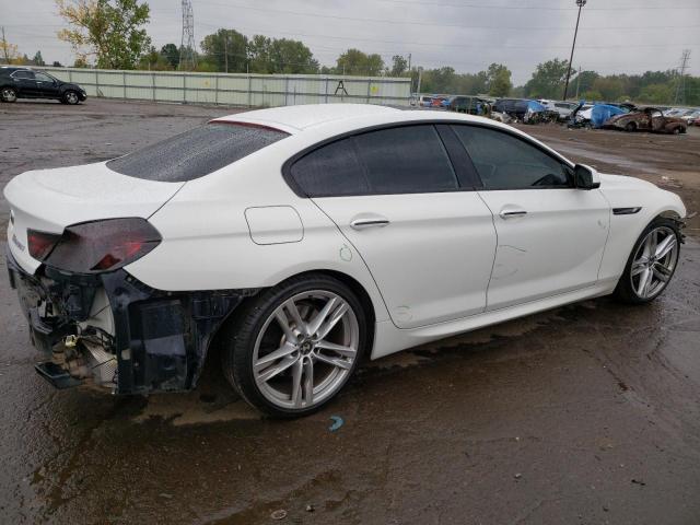 WBA6B2C57FD130069 - 2015 BMW 650 I GRAN COUPE WHITE photo 3