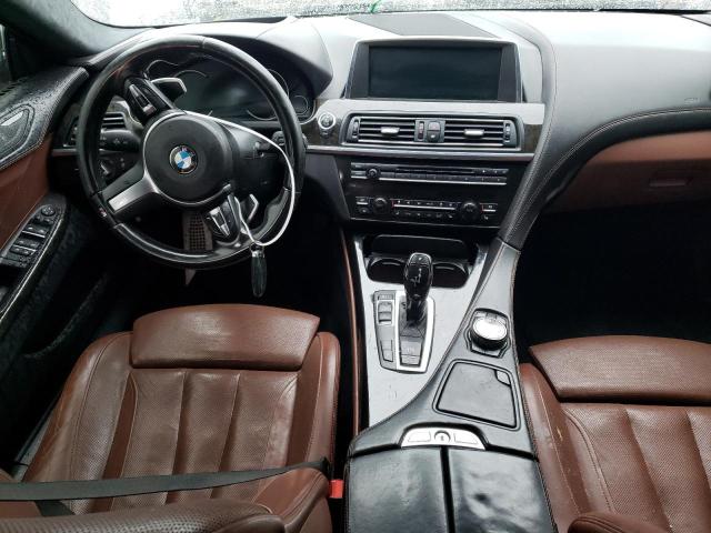 WBA6B2C57FD130069 - 2015 BMW 650 I GRAN COUPE WHITE photo 8