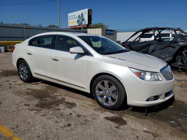 1G4GE5ED5BF235255 - 2011 BUICK LACROSSE CXS WHITE photo 4