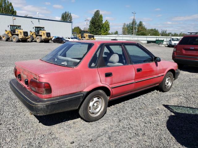 1Y1SK5164LZ075024 - 1990 GEO PRIZM BASE RED photo 3