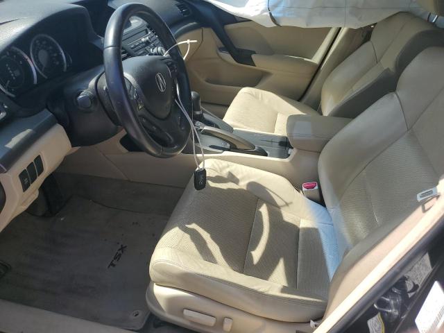 JH4CU2F63AC013865 - 2010 ACURA TSX შავი ფოტო 7