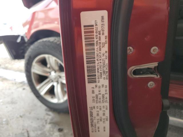 1C6RR7TT5ES431271 - 2014 RAM 1500 SLT Bordo fotoğraf 12