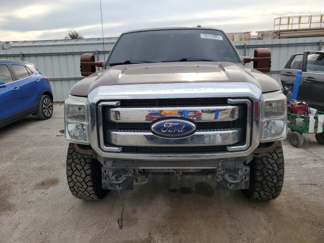 1FT7W2BT6BEC00922 - 2011 FORD F250 SUPER DUTY Kahverengi fotoğraf 5