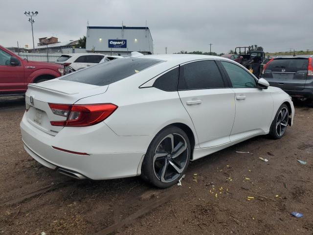 1HGCV1F38LA004173 - 2020 HONDA ACCORD SPORT WHITE photo 3