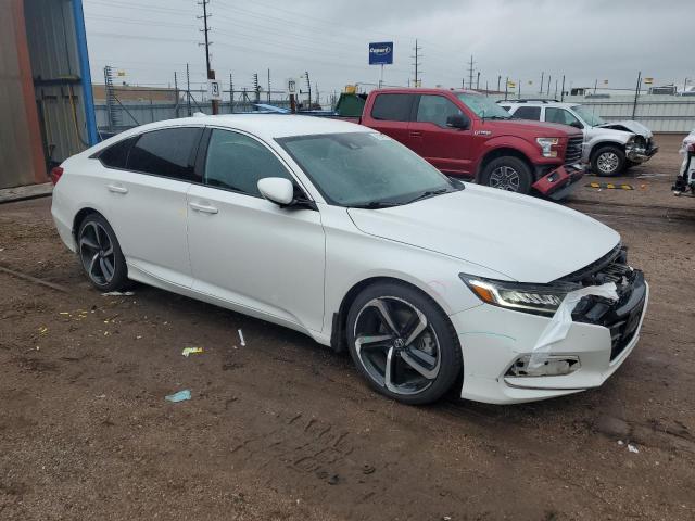 1HGCV1F38LA004173 - 2020 HONDA ACCORD SPORT WHITE photo 4