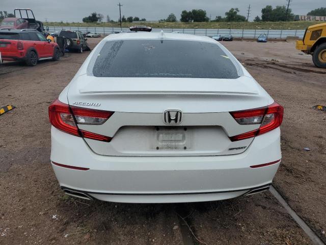 1HGCV1F38LA004173 - 2020 HONDA ACCORD SPORT WHITE photo 6