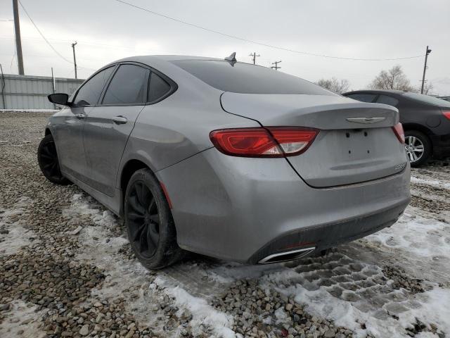 1C3CCCBG6GN161387 - 2016 CHRYSLER 200 S SILVER photo 2