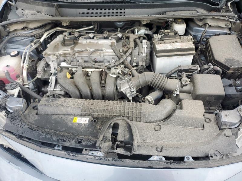 5YFEPMAEXMP251560 - 2021 TOYOTA COROLLA LE BLUE photo 11