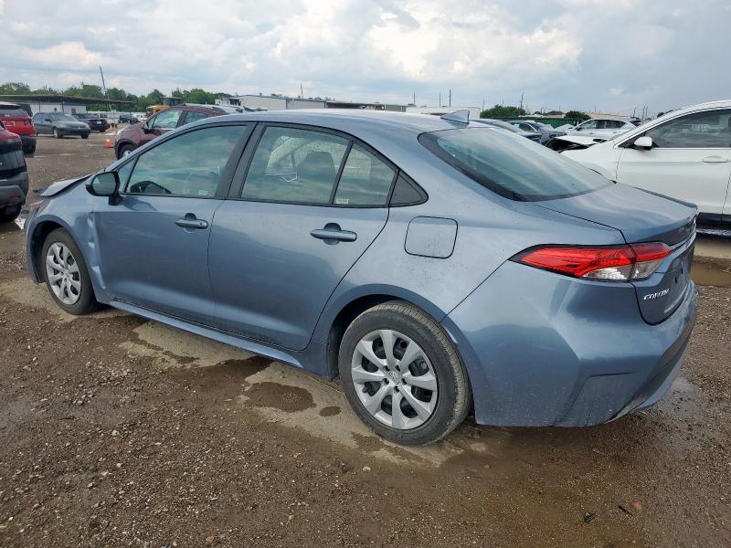 5YFEPMAEXMP251560 - 2021 TOYOTA COROLLA LE BLUE photo 2