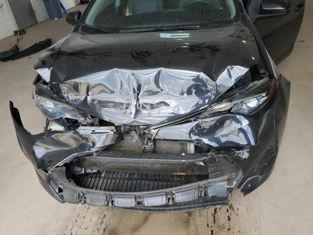 2T1BURHE1KC198548 - 2019 TOYOTA COROLLA L BLACK photo 11