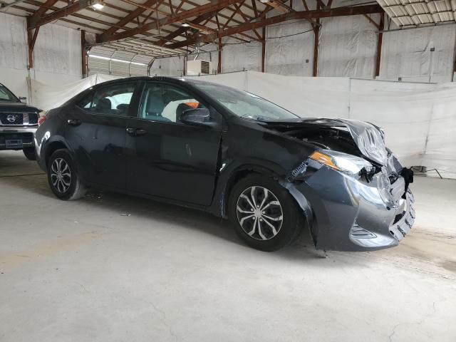 2T1BURHE1KC198548 - 2019 TOYOTA COROLLA L BLACK photo 4