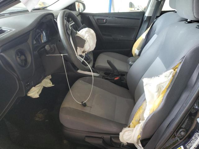 2T1BURHE1KC198548 - 2019 TOYOTA COROLLA L BLACK photo 7