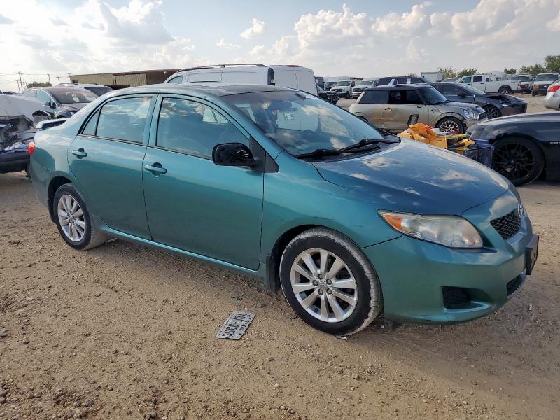 1NXBU4EE7AZ274665 - 2010 TOYOTA COROLLA BASE GREEN photo 4