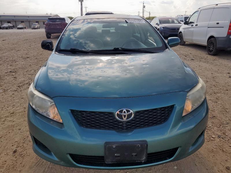 1NXBU4EE7AZ274665 - 2010 TOYOTA COROLLA BASE GREEN photo 5