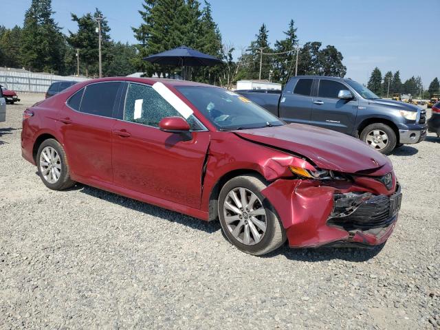 4T1B11HK3KU852660 - 2019 TOYOTA CAMRY L MAROON photo 4