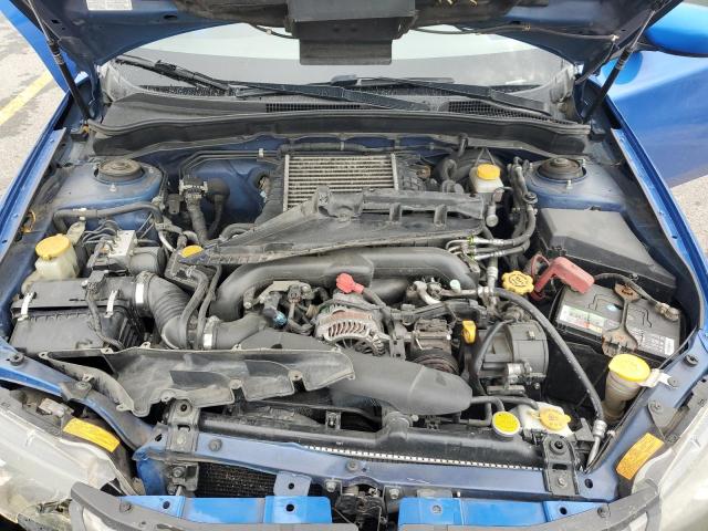 JF1GE76679G521926 - 2009 SUBARU IMPREZA WRX BLUE photo 11