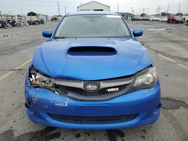 JF1GE76679G521926 - 2009 SUBARU IMPREZA WRX BLUE photo 5