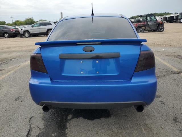 JF1GE76679G521926 - 2009 SUBARU IMPREZA WRX BLUE photo 6