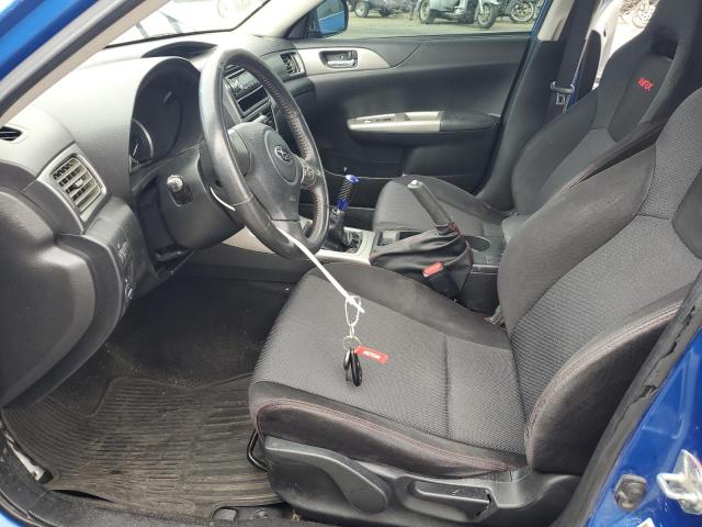 JF1GE76679G521926 - 2009 SUBARU IMPREZA WRX BLUE photo 7