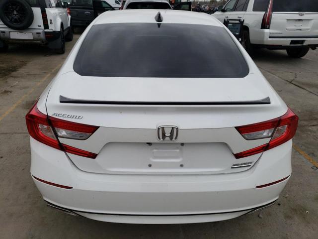 1HGCV1F45MA108209 - 2021 HONDA ACCORD SPORT SE WHITE photo 6