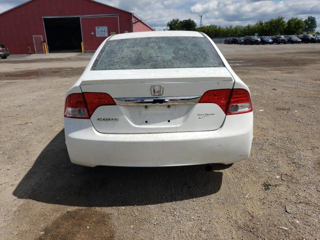 2HGFA1F68BH102591 - 2011 HONDA CIVIC LX-S Biały zdjęcie 6