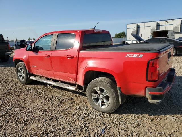 1GCGTDENXJ1129389 - 2018 CHEVROLET COLORADO Z71 RED photo 2