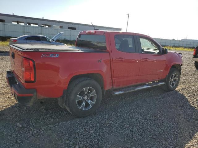 1GCGTDENXJ1129389 - 2018 CHEVROLET COLORADO Z71 RED photo 3