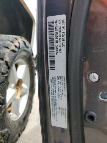 2C3CDZFJ4NH117657 - 2022 DODGE CHALLENGER R/T SCAT PACK GRAY photo 12