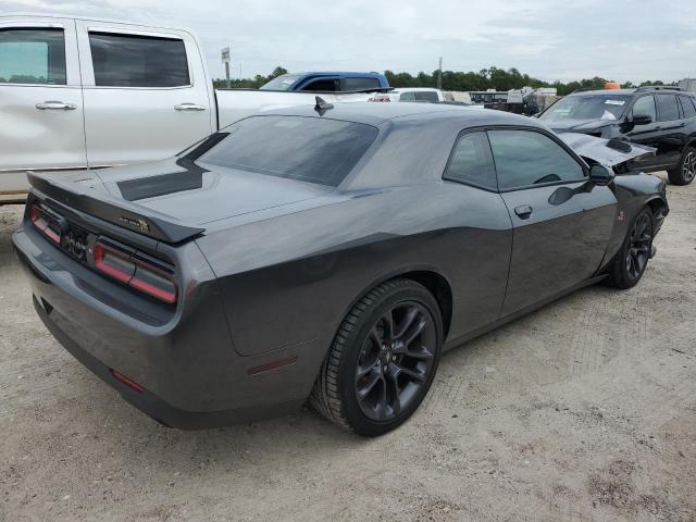 2C3CDZFJ4NH117657 - 2022 DODGE CHALLENGER R/T SCAT PACK GRAY photo 3