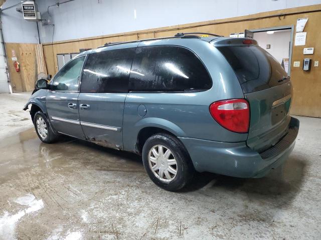 2A4GP54L77R274415 - 2007 CHRYSLER TOWN & COU TOURING Կապույտ լուսանկար 2