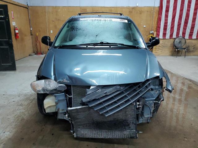 2A4GP54L77R274415 - 2007 CHRYSLER TOWN & COU TOURING Կապույտ լուսանկար 5