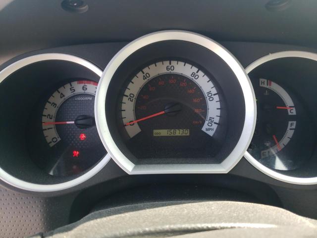 5TFJU4GN5DX047877 - 2013 TOYOTA TACOMA DOUBLE CAB PRERUNNER SILVER photo 9