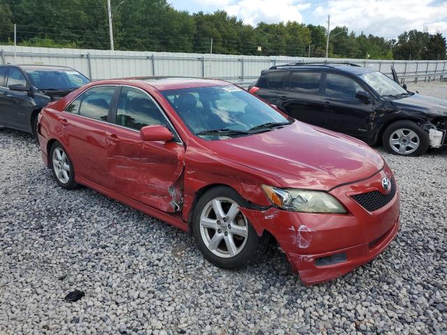 4T1BK46K37U002987 - 2007 TOYOTA CAMRY LE RED photo 4